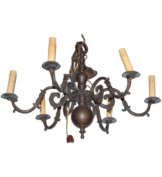 French Bronze chandelier