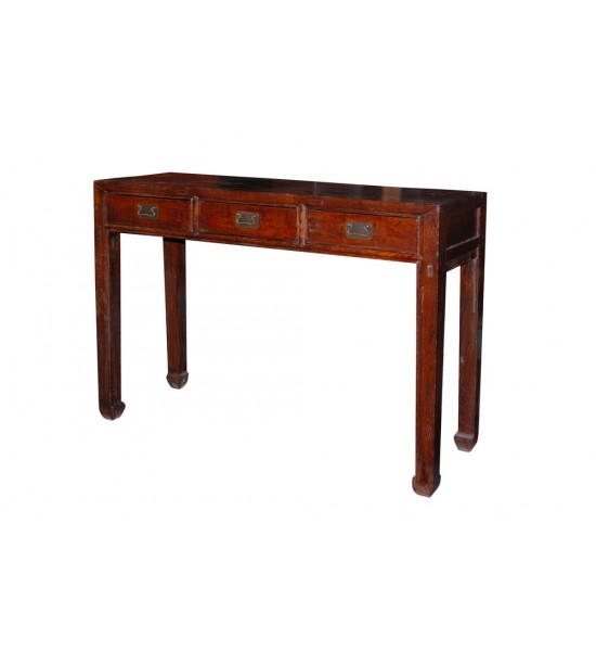 Chinese Side Table 3 Drawers