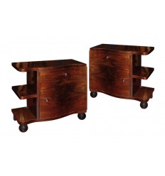 Pair of Art Deco Bedside Tables