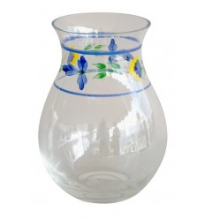 Floral Glass Vase