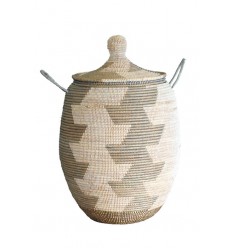 African Straw Basket