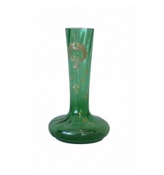 Venetian Green Glass Vase