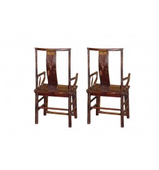 A Pair of Chinese Chairs
