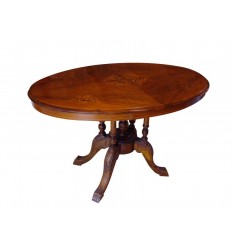 Italian Inlaid Oval Table