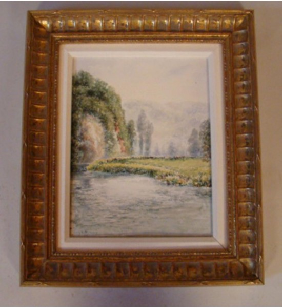 French Landscape in Oil